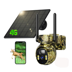 LIWAN cellular trail camera front view for rugged outdoor surveillance.