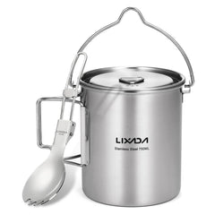 Lixada camping cup gradation marks show oz and ml for precise portions