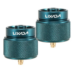 Lixada camping stove adapter with 1L input connection for EN417 compatibility and reliable fuel use.