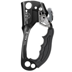 Lixada climbing hand ascender with 8-13mm rope for secure rope access use