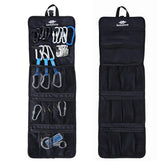 Lixada climbing quickdraw bag folded compact for easy backpack packing