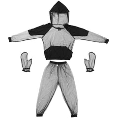 Lixada Fine Net Cover hooded jacket with breathable mesh for outdoor protection.