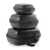 Lixada fishing reel bag with shockproof exterior for durable protection during travel.