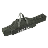 Lixada fishing rod case folded for easy transport and quick access.