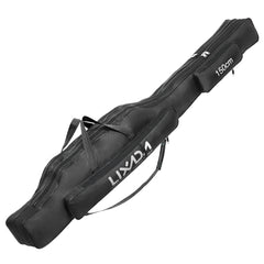 Lixada Fishing Rod Case folding design shows compact travel-ready storage.