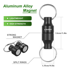 Lixada fly fishing net retractor keeps gear reachable yet hands-free.
