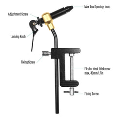 Bobbin threader and bobbin holder included in the kit
