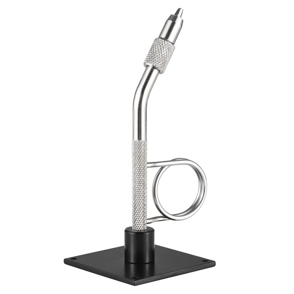 Lixada fly tying vise with base setup for stable, precise hook tying.