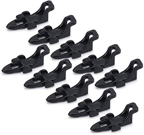 Lixada hook keeper set on rod for secure lure storage