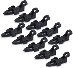 Lixada hook keeper set on rod for secure lure storage