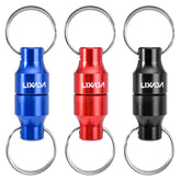 LIXADA magnetic holder black clip securing essential gear on vest