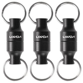 Lixada magnetic net release holder clip secures the landing net during casting and wading.