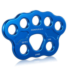 Lixada Paw Rigging Plate 45KN capacity supports demanding climbs and safe load distribution.