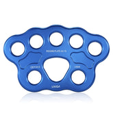 Lixada Paw Rigging Plate with 8 holes enables flexible anchor configurations for climbing.