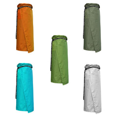 Lixada Rain Skirt's tear-resistant construction for rugged outdoor use.