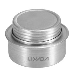 Lixada stove with lid portable setup ideal for outdoor cooking.