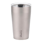 Lixada titanium teacup 500ml features portable, travel-ready design.