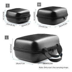 Lixada reel bag shows water-resistant PU leather surface protecting reels from moisture.