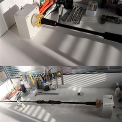 LJKLAJ ABS rod support adds durable stability for fishing setups