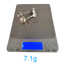 Double alarm bells attached to fishing rod during night fishing