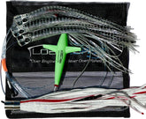 Lobo Lures Ghost White Wahoo-Pro Jet Head attracting tuna and wahoo.