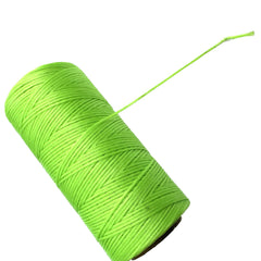 Lobo Lures red rigging floss on spool, ideal for bridling baits and lures