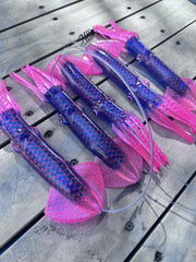 Lobo Lures daisy chain storage bag keeps lures organized and portable