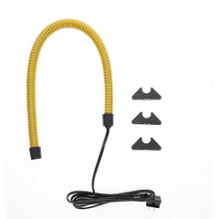 Lockdown Golden Rod dehumidifier installed in a gun safe for moisture control
