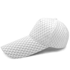 LOCOMO sun-shield cap with extra-long bill, front view for shade