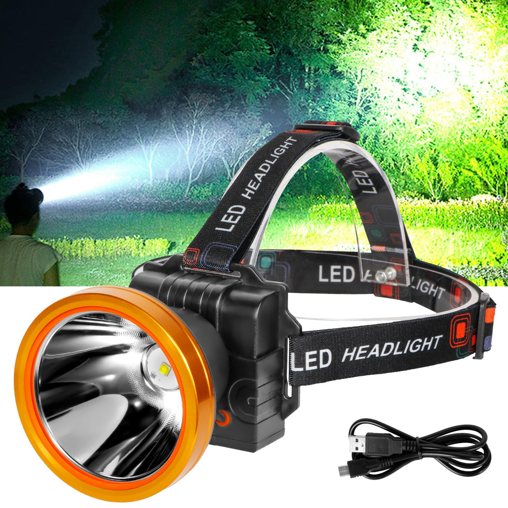 Lokilo Ultra-Bright Headlamp beam lights up hands-free tasks at night.