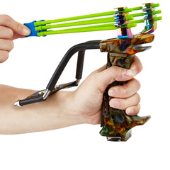 LOLBUY slingshot six-hole design enables band-type customization for varied feel.