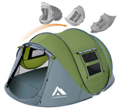 Londtren pop up tent exterior ready for quick campsite setup and outdoor relaxation
