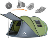 Londtren pop-up tent with instant setup for quick family camping.