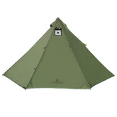 Longeek Tipi tent exterior shows ultralight design for backpacking.