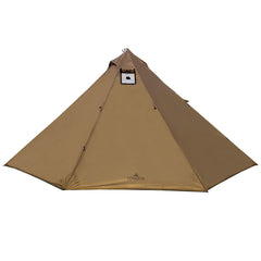 Longeek tipi tent setup shows quick assembly for weekend trips