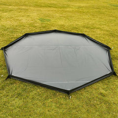 longeek ultralight waterproof mat laid flat to create a comfortable base