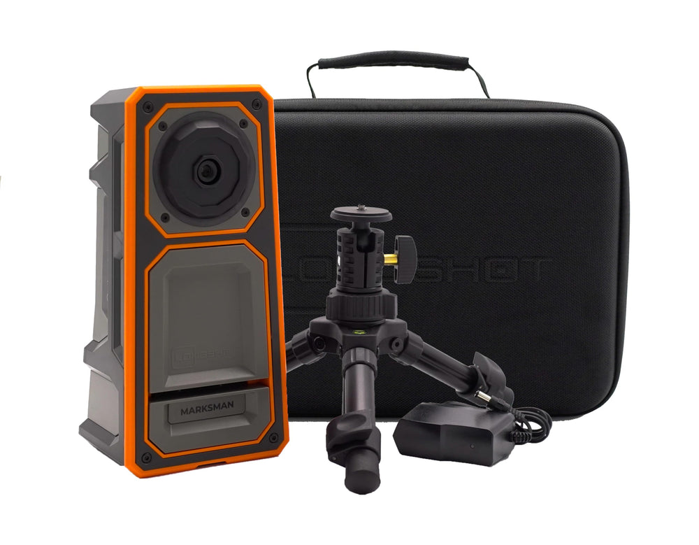 LongShot Marksman 300-yard coverage image shows long-range target visibility for precise tracking.