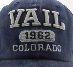 LONGTEN Vintage Denim Cap texture closeup showing durable cotton weave