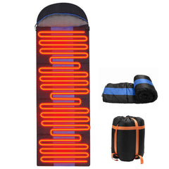 Longzhuo sleeping bag with waterproof outer fabric provides reliable warmth outdoors.