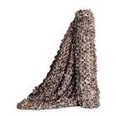 LOOGU Camo Netting bulk roll demonstrates concealed camouflage for outdoor concealment.