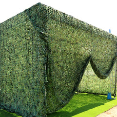 LOOGU camo netting camping-scene demonstrates versatile outdoor setup.