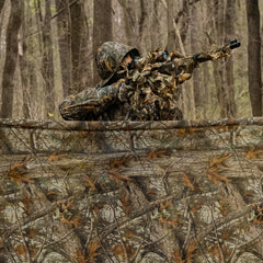 LOOGU camo netting silent stealth fabric reduces rustle