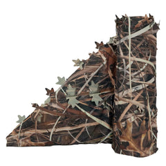 LOOGU Camo Netting waterproof-material highlights rugged outdoor protection and concealment during wet conditions