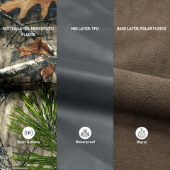 LOOGU elastic waist hunting pants offering flexible fit for all-day movement