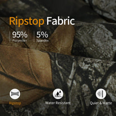 LOOGU pants elastic waist with drawstring for adjustable fit.