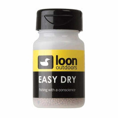 Loon Easy Dry beads for fast fly drying in a compact 2 oz container.
