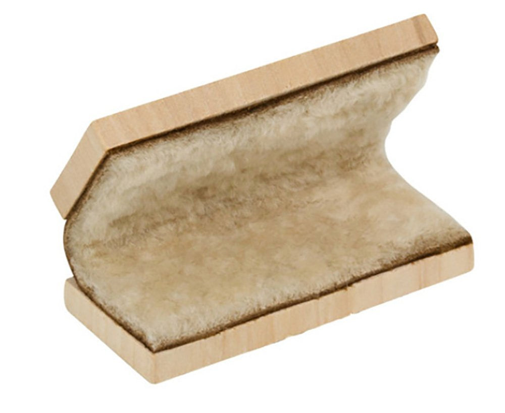 Loon Line Cleaning Tool with wooden blocks for a firm, even application.