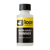 Loon Outdoors head cement thinner packaging showing compact bottle for easy thinning