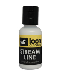 Loon Stream Line bottle pour for on-water fly line treatment and smoother casts.