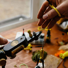 Loon Vise Pawn fits most vises, simplifying setup and workflow.